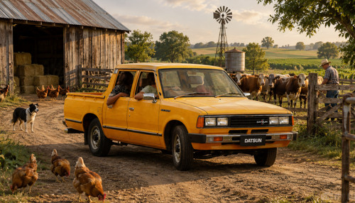 1981 datsun 720 - 720, cab