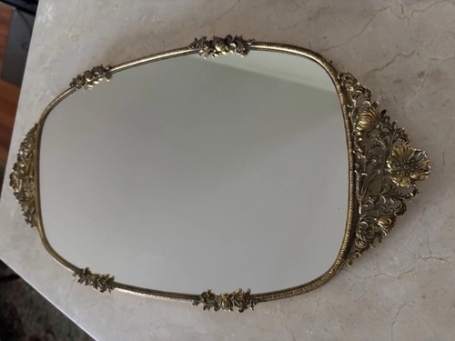 Beautiful ornate gold mirror - beautiful,