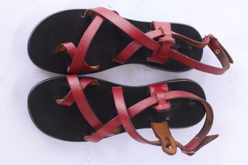 Handmade leather sandals - handmade,