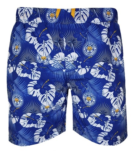 Leicester city hawaiian shorts - hawaiian,