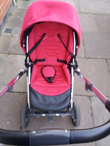 Oyster pushchair pram red - pram,
