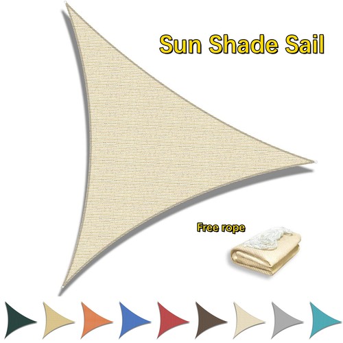 Sun shade sail triangle canopy - shade,