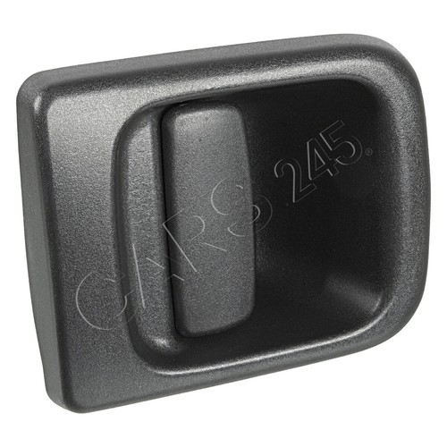 Black right plastic door - black,