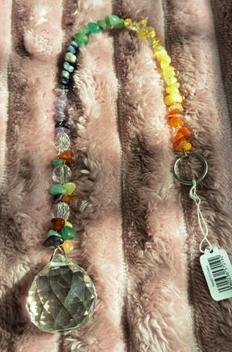 Clear crystal ball chakra - clear,