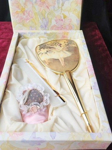 Vintage ballerina vanity set - vintage,