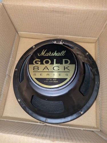 Marshall gold back spk65 - marshall,