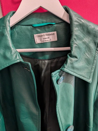 Green coat helene berman - coat,