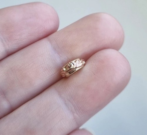 9ct hallmarked rose yellow - rose,