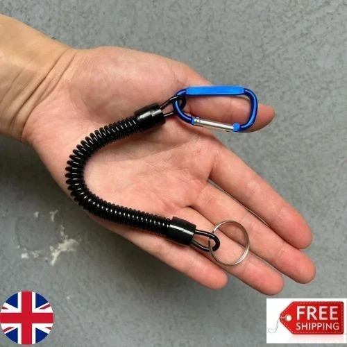 Elastic lanyard spiral spring - elastic,