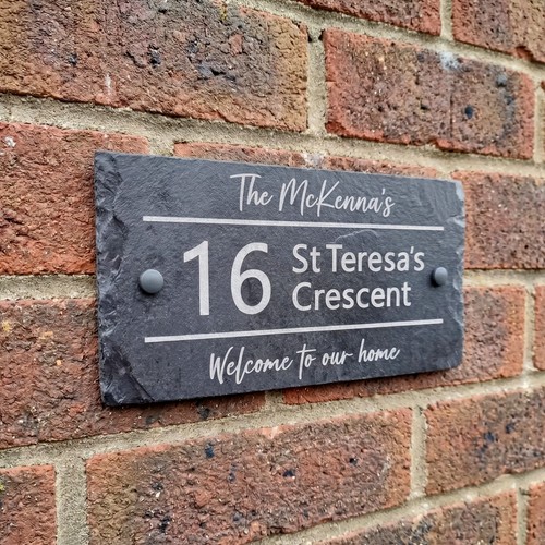 Personalised name plaque - personalised,
