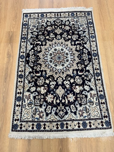 Handmade wool and silk rug - wool,