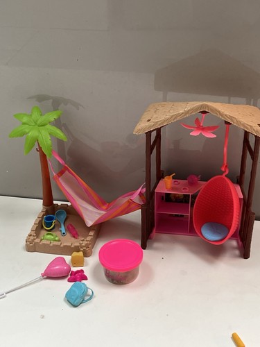 Barbie chelsea doll tiki hut - barbie,