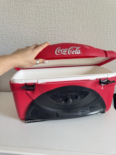 Coca cola cooler - cooler, radio