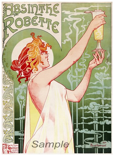 Vintage 1896 absinthe robette - vintage,