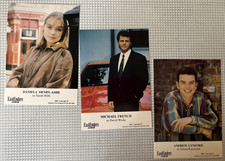 EASTENDERS UNSIGNED CARDS Michael French, Daniella Denby-Ashe, Andrew Linford