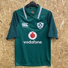 Canterbury Ireland Rugby Shirt Jersey Size Small Green Irish Sports National