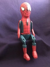 WOODEN SPIDER-MAN FIGURE -