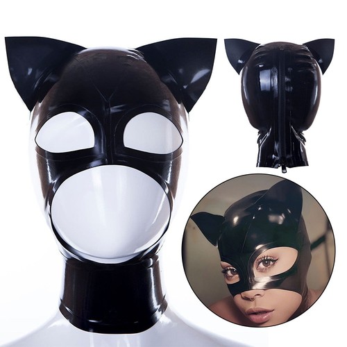 Womens latex hood - hood, with