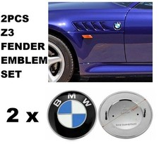 BMW Z3 Side Fender Emblem SET