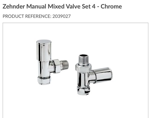 Zehnder chromax 15mm angled - zehnder,