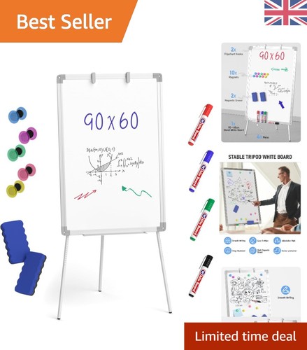 Flip chart whiteboard with - whiteboard,