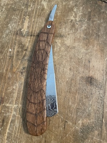Shavette style straight edge - straight,