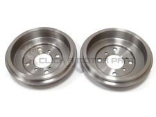 FORD FIESTA MK7 1.0 1.25 1.4 1.5 1.6 & TDCi 2008-2017 REAR 2 BRAKE DRUMS NEW SET