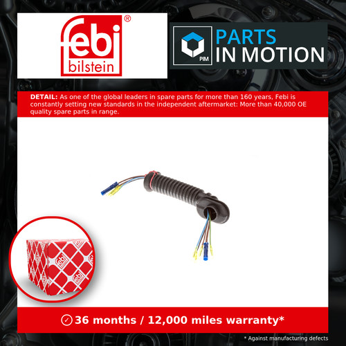 Boot lid cable repair set - lid,