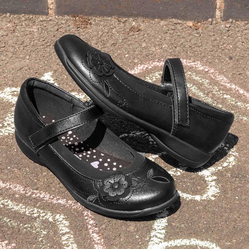 Walkright girls shoes - shoes, black