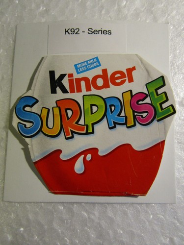 Kinder surprise egg toys k92 - egg,