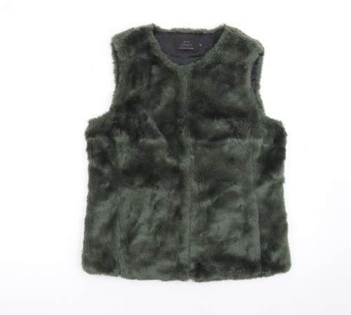 Only women green faux fur - only,