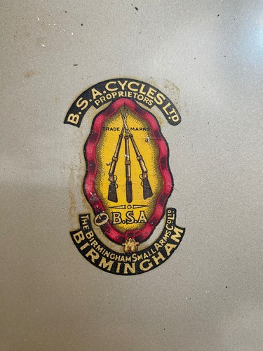 Bsa vintage motorcycle - bsa, leg