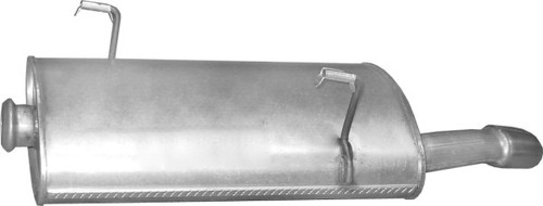 End silencer for - silencer, peugeot:206