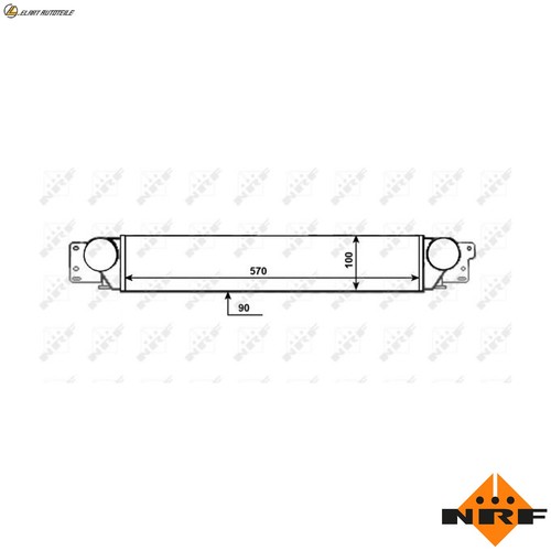 Intercooler 309087 for - intercooler,