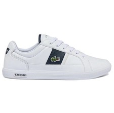 Lacoste Sport Europa Men’s White Trainers UK 9 Brand New With Tags