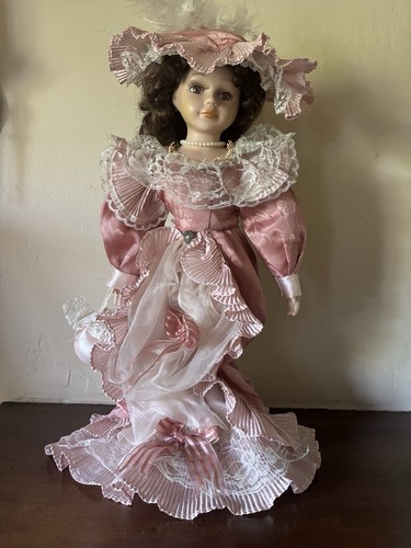 Victorian style porcelain doll - victorian,
