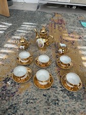 Vintage Porcelain Gold Lustre