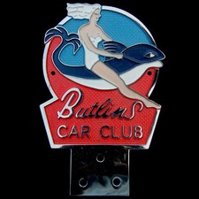 Butlins Car Club car badge