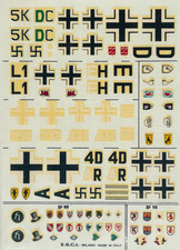 ESCI Decals :  1:72 scale  