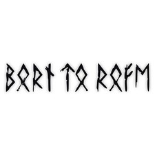 Born to Roam Rune Decal V2 –
