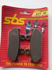 SBS 647HF Front Brake Pad Honda 600 Transalp Nx650 Dominator Xrv 650 Africa Twin
