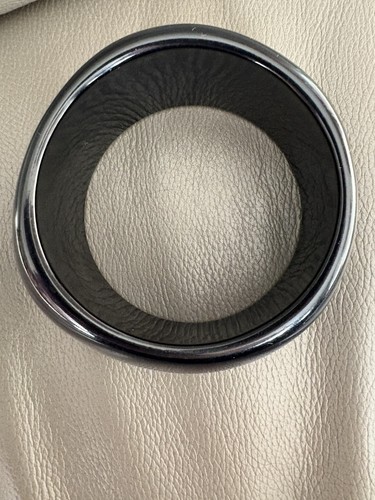 Black chunky asymmetric - black,