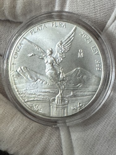 Silver coin plata - coin,