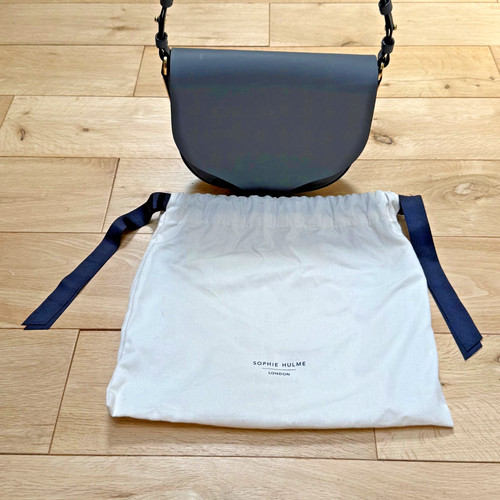 Sophie hulme grey saddle bag - sophie,