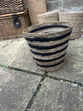 Wicker plant/ pot