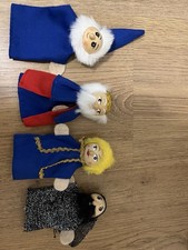 Wooden Head Finger Puppets Bundle - Kids Toy