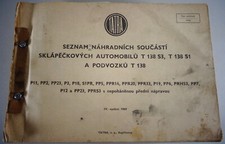 Parts Catalog / List of Spare