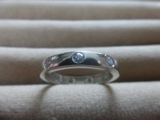 MOISSANITE BAND RING FULL
