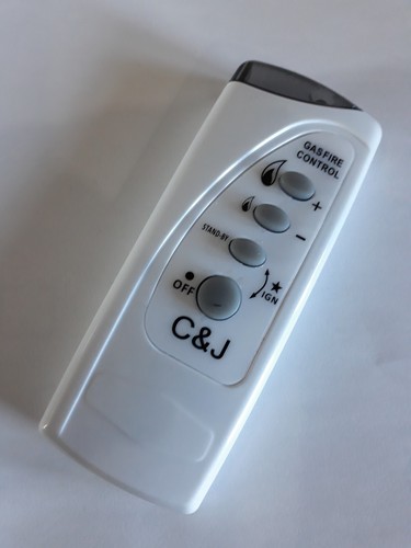 Gas fire remote control - c, j