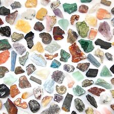CRYSTAL NATURAL ROUGH STONE  MINERAL SPECIMEN 10g PICK N MIX Fossils UK Seller
